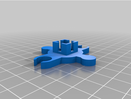 1 2 socket holder puzzle rcurry 3d print model - Mito3D