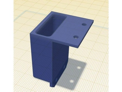 tronxy xy2 pro sd slot holder negativist 3d print model - Mito3D