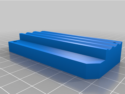 casting mould rubber feet bamboo bathtub caddy sengrath 3d print model - Mito3D