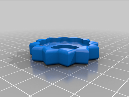 lk4 bed leveling knob twylatime 3d print model - Mito3D