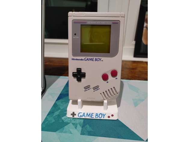 Game Boy dmg Stand Joshnudeln 3D print model - Mito3D