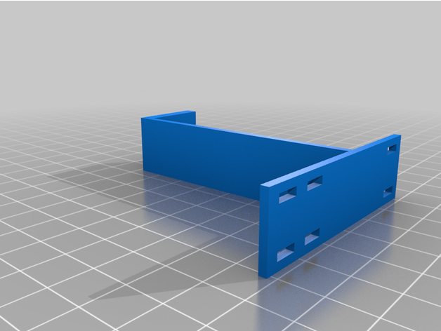 anycubic méga câble titulaire soutien base 11je11 3D print model - Mito3D