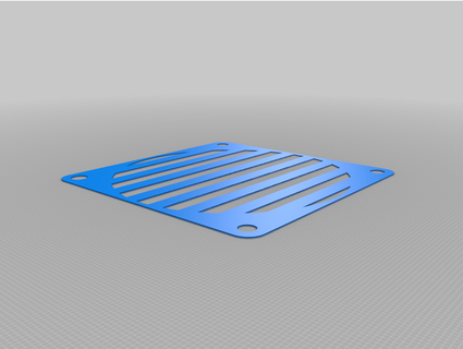 ventilador grade capas ender 3v 2 placa principal psu cobrir bainha habuchi 3d print model - Mito3D