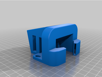 satsana ender 3 fan duct microswiss hotend labworx 3d print model - Mito3D
