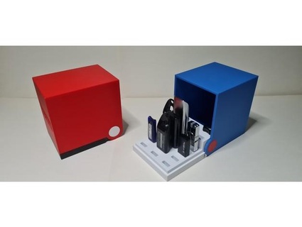 usb box 1 twist25 3d print model - Mito3D