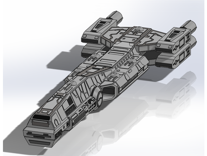 Corellian firkateyn jskeskin bıçak 3d print model - Mito3D