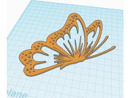 jardim borboleta 9 metade rkxone 3d print model - Mito3D