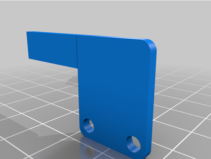 minitree t3 3d printer touch mount redesign leekinglai 3d print model - Mito3D