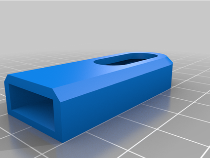 magnetic drawer lock neaul 3d print model - Mito3D