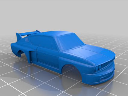 rally coupe 100 - turbo racing body shell 1 76 gen1 lim33 3d print model - Mito3D