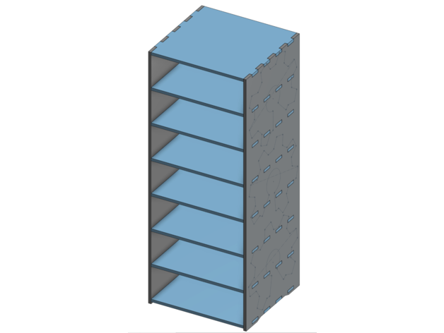 filament shelf - laser cut lucasfrit 3D print model - Mito3D