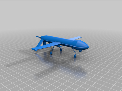 yırtıcı Uçan göz hava güç 1 3d print model - Mito3D
