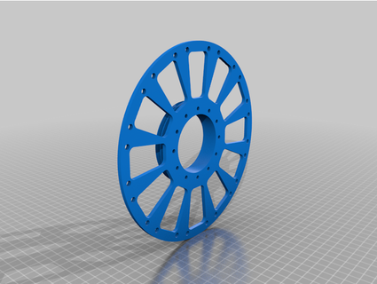 Inland wiederverwendbar Filament Spule Brianregeril 3d print model - Mito3D
