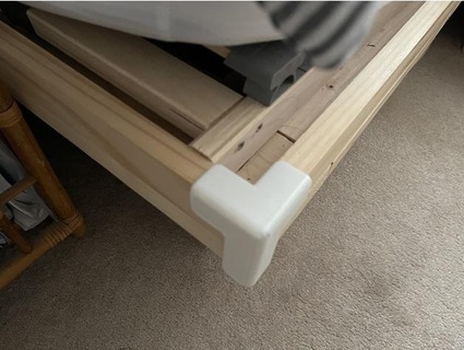 bed corner protection tmt0727 3d print model - Mito3D