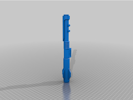 custom lightsaber justbacon 3d print model - Mito3D