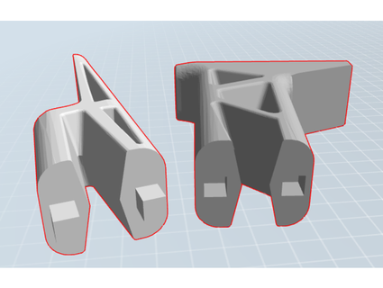valorant prime axe - 2 part shaft cmanbrine 3d print model - Mito3D