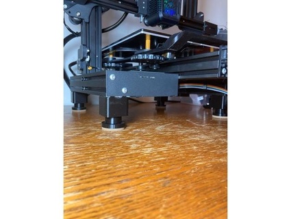 adjustable feet 2 voxelab aquila jdlavinder 3d print model - Mito3D