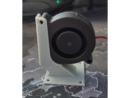 5015 fan adapter 40 mm mount coderus 3d print model - Mito3D