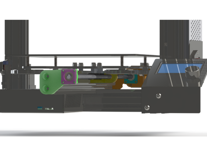 ender3 axis lead screw drive morganlowe 3d print model - Mito3D
