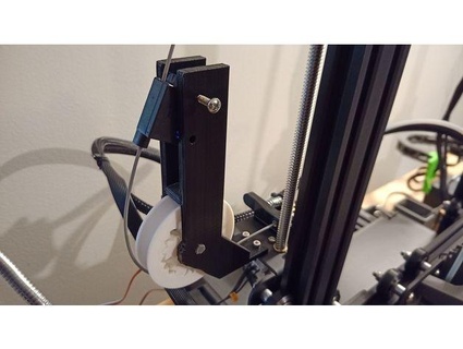 voxelab filament guide runout sensor mount cjinstalls7 3d print model - Mito3D
