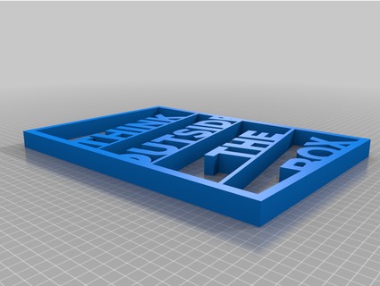 think outside box - framework m4pedroso 3d print model - Mito3D