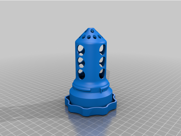 terra 30l barril adaptador garagem consertar 3D print model - Mito3D