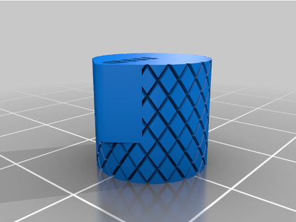 turnigy 9x pot bouton codex motifs 3d print model - Mito3D