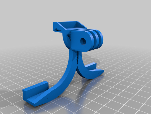 klickfix - gopro adapter osxtraveller 3D print model - Mito3D