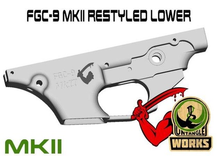fgc9 mkii inférieur Goliad symbole remodeler démêler 3d print model - Mito3D