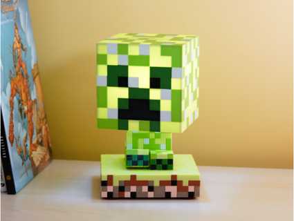 Minecraft enredadera lámpara agentescad 3d print model - Mito3D