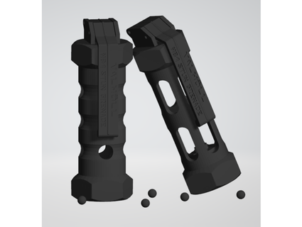 airsoft impacto som Grenade parafuso versão Goticwar 3d print model - Mito3D