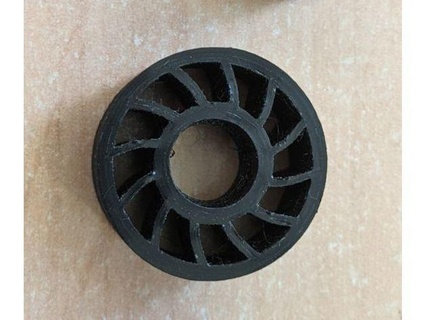 lego compatible airless tyre hevizizs81 3d print model - Mito3D