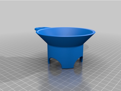 powder & shot tube funnel ponsness warren vw-guy 3d print model - Mito3D