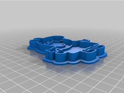 peppa pig george cookie cutters st3v3blyth 3d print model - Mito3D