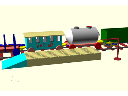 toys boys- railway halt- openscad csv stollew 3d print model - Mito3D