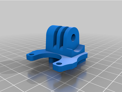 diatone taycan Go Pro montage souple alcobua 3d print model - Mito3D