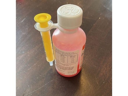 4oz 118ml medicine syringe holder skyla157 3d print model - Mito3D
