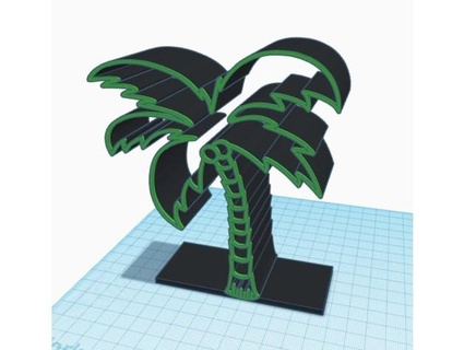 desktop object palm tree rkxone 3d print model - Mito3D