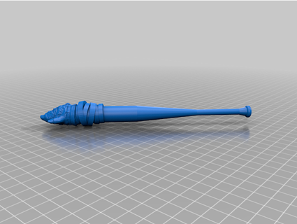 gnome stick polerix 3d print model - Mito3D