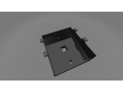 grandstream 213x poe wall mount keystone jack brejzek 3d print model - Mito3D
