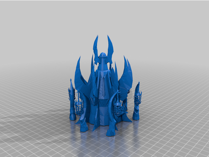 kabal fortaleza oscuro eldar terreno jimjimjimmyjim 3d print model - Mito3D