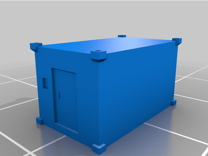 10 foot maintenance shelter smprgumbi 3d print model - Mito3D