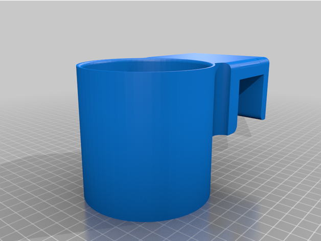 Tasse Halter Unterstützung Zaun flyersph9 3D print model - Mito3D
