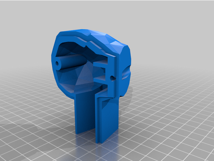 vstrom 650 cráneo intermitente mrmilbe 3d print model - Mito3D