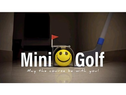 Mini Golf belegt Gehirn 3d print model - Mito3D