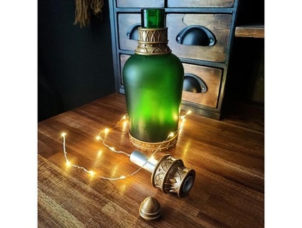 turn rum bottle lamp kagr3nac 3d print model - Mito3D