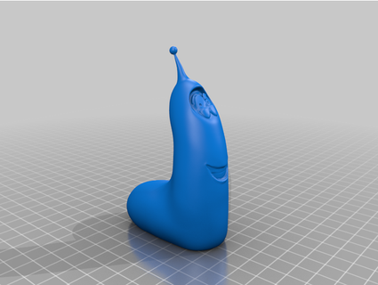 yellow larva spacelord87 3d print model - Mito3D