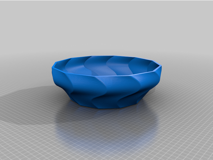 gebogen Vase nichtjohnwick 3d print model - Mito3D