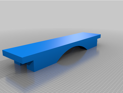 end support spice rack shelf kharn 3d print model - Mito3D