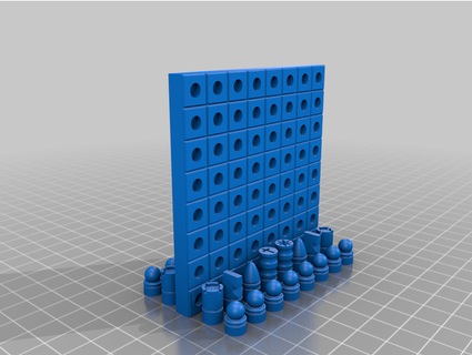 mini magnetic chess set opposhaw  3d print model - Mito3D